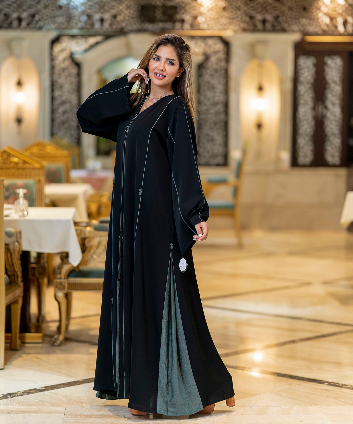 abaya with shila